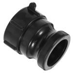 Black ABS Camlock Hose Fitting Plastic Quick Connect for Doll Making