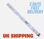 Fridgemaster Fridge Freezer Light LED Strip PCB 12V 1.25W 16x1cm 1629348