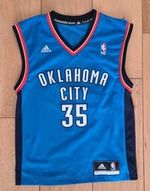 Adidas Oklahoma City Thunder Durant Jersey Size XS NBA Basketball Shirt 