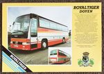 LEYLAND Royal Tiger Doyen Coach Sales Leaflet For 1986  Lit No.1155