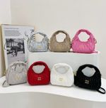 2024 Womens Boho Handbag Shoulder Classic Bag dumpling Wrap Birthday Gift