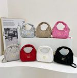 2024 Womens Boho Handbag Shoulder Classic Bag dumpling Wrap Birthday Gift