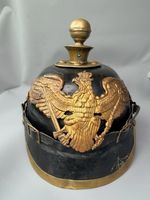 German,  WWI Prussian, M1895 Guard Artillery Pickelhaube - Kugelhelm Original