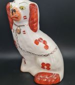 Vintage Arthur Wood Staffordshire Spaniel Figurine- 1950s Wally Dog