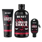 Beast Liquid Chalk for Climbing Gym Gymnastics Lifting Pole Grip 250ml / 50ml