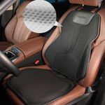 Lumbar Back Support Cushion Gel for Car, Office Chair Seat Cover Cushion Mat Pad