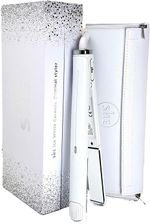 SHE CERAMIC ICE WHITE ORIGINAL HAIR STRAIGHTENER & HEAT RESISTANT ROLL BAG 2025