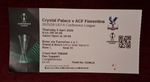 2025/26 UEFA Conference League QF Ticket - CRYSTAL PALACE v. FIORENTINA