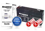 Response Alarm Battery HW10 WP1 6v 1.2Ah GENUINE RE3000 Siren Battery RRP £29.99