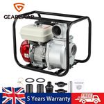 3inch Petrol Water Pump 4 Stroke 6.5HP Engine 30m Outlet High Pressure Pump UK