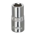 Sealey WallDrive Socket 7mm 1/4" Square Drive Fully Polished Socket Set SP1407