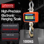 Electronic Crane Scale Hanging Industrial Scale Digital Measuring 3T 3000kg UK