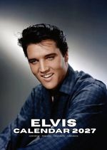 Elvis Presley Calendar 2027 Large A3 SIZE WALL NEW SEALED + FREE UK POSTAGE