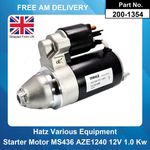 HATZ 1.0KW STARTER MOTOR 1B40 1B50 000050483501 500 MS436 AFTERMARKET