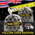 UK STANDARD PREMIUM Tape Measure Waterproof Yellow Nickel 5m & 7.5m - CM & INCH