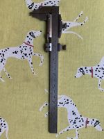 Vintage Non Digital Vernier Caliper Stainless Steel 4-Way Measurement - 15 CM