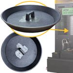 Combustion Dish CAST IRON  Waste Oil Heaters MTM 17-33 , ZMO , XARAM , 30 CM