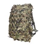 3D Camo Net Backpack Cover – Laser Cut Camouflage for Airsoft & Paintball