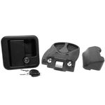FAP M1 Complete Lock Assembly - Black 1059KIT51EN