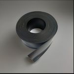 Black Flexible PVC Sit-On Skirting Board 10m, 25m, 50m