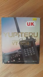 Yupiteru Airband Receiver VT-12511 With Antenna, Strap, Car Connector, Earphone.