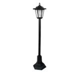 LED Garden Lights Lamp Post Solar Powered Lantern Patio Pathway Walkway Outdoor