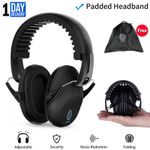 EAREST Adult Ear Defenders Muffs Noise Reduction Hearing Protectors Kids Safe