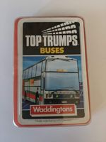 Vintage Rare Waddingtons Top Trumps Buses 1980s Set Complete W. Germany