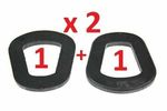 GE1099 2x Rubber Seals for Nato Style Jerry Can Lid or Spout