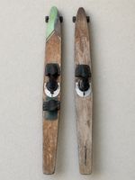 Vintage Gilcraft  Collectable Wooden Water Skis Ideal Shop Display Props Bars
