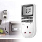 Timing Socket Plug Switch Digital LCD Screen Timer Programmable UK Plug Home +