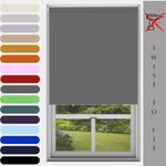 MTM Custom Made No Drill Blackout Roller Blinds