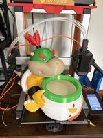 Bowser Jr Popcorn Bucket (3D Printed)