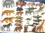 Britains Ltd etc Lead Zoo Animals ~ Job Lot x 25