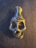 Maya Aztec Death Whistle – Loud Screaming Skull, Scary and Unique Green And Gold