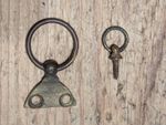 Antique Brass Picture Hangers~Rings~Loops~Screw-in~Surface Mounted~Frame~Mirror~