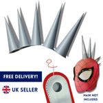Sew In Spikes Mohican Cosplay Costume Spider-verse Spider Punk - SPIDER-PUNK DIY