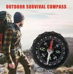 Outdoor Survival Compass Hiking Camping Navigation Travel Pocket Compass