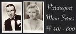 PICTUREGOER - Main Series ☆ FILM STAR ☆ 1930s Postcard Selection #401 to #600
