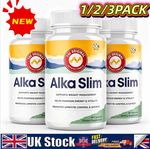 1~3Pack AlkaSlim Advanced Weight Management Support Supplement 60 Capsules UK