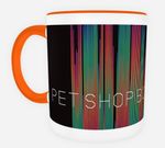 NEW - PET SHOP BOYS 'DISCO 5' [ORANGE] CERAMIC COFFEE MUG - EXCLUSIVE!