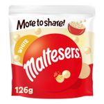 Maltesers White Chocolate Honeycomb Sharing Crispy Bites Delicious Bag 126 gr