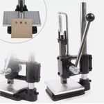 Leather Hole Puncher Hand Punching Machine Manual Press Punch Tool Leather Craft