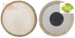 Professional Quality Dholak Goatskin Bayan Drum Gajra Bass & Trable Head Skin