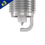 Iridium Spark Plugs x3 Ignition Electrical Replacement Spare - Denso SC16HR11