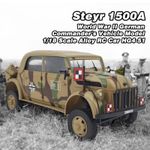 HG 1:18 RC Off-road Vehicle 4WD Assembled Command Crawler Smoke Unit Sound Light