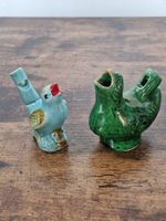 Two Vintage Bird Whistles Ceramic And Pottery Quite Loud