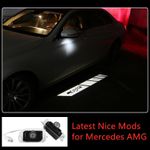 2pcs Side Mirror Puddle Light with Logo for Mercedes AMG B-Class Pre-facelift
