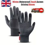 Winter Gloves Waterproof Windproof Thermal Touch Screen Warm Gloves Men Women UK