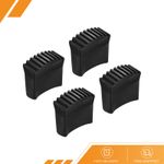 4Pack Ladder Non-Slip Feet Mat Steep Ladder Accessories Rubber Pad Cover Cushion